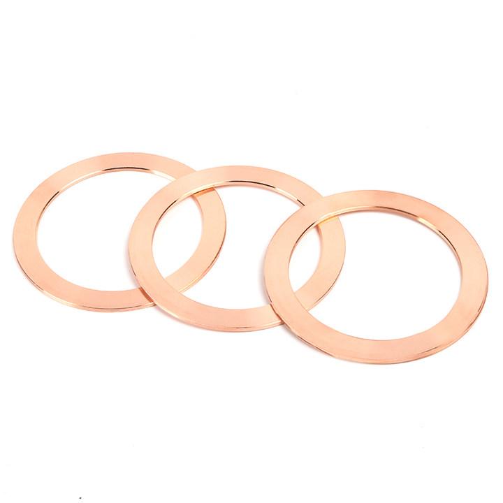 CF 16 20 25 35 63 80 100 150 Raccordo a Vuoto Guarnizione Piatta in Rame Sanitaria Rondella di Compressione Anello di Tenuta per Raccordi a Flangia Pompa
