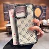 Rhinestones Suitable for Apple 16promax Mobile Phone Case New IPhone 15 Protective Case 14 Old Pattern 13 High End Sense