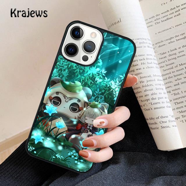 Anime Genshin Impact Sayu Phone Case For iPhone 17 Air 16 15 14 Max Plus 11 12 13 Pro Max Phone Cover coque Fundas