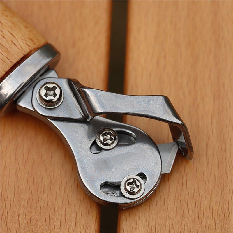 ABWR-Cutting Handmade DIY Leather Making Tool Leather Trimming Knife Straight Arc Edge Trimming Hand Tool Knife
