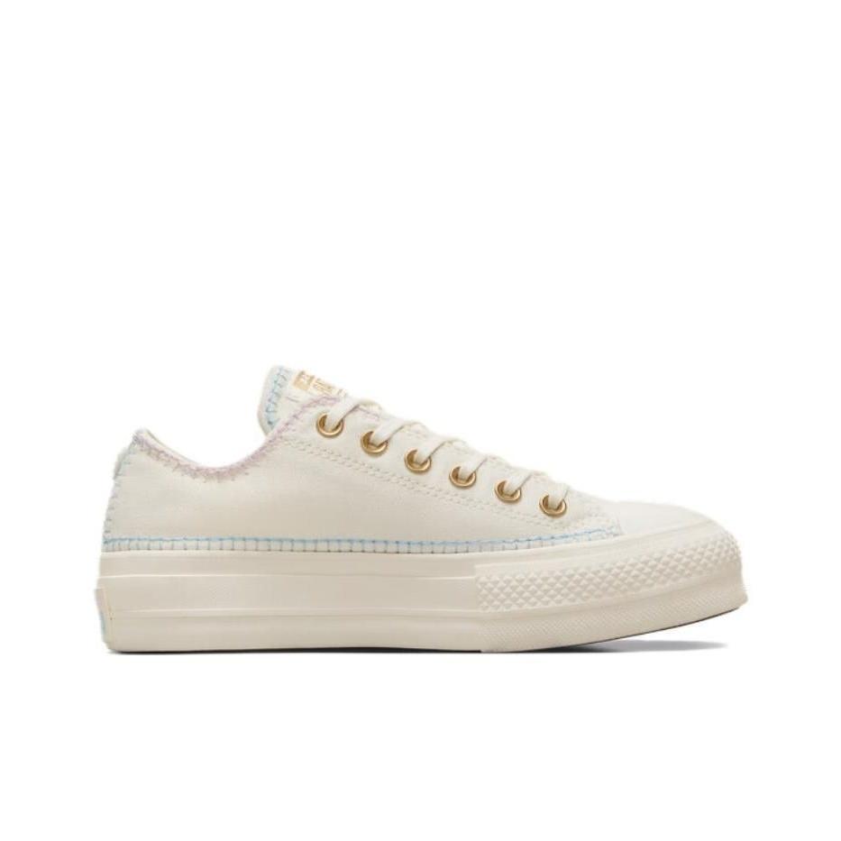 Converse All Star Lift Comfortable Low Top Canvas Shoes Women Sneakers White A08732C