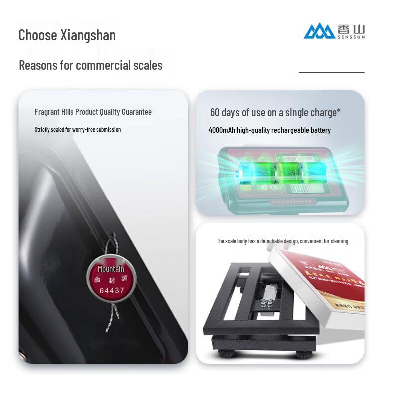 Xiangshan Waterproof Stainless Steel Digital Platform Scale