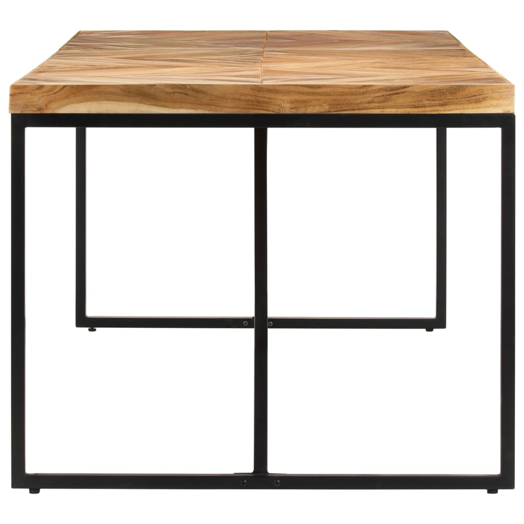 Dining Table 180x90x76 Cm Acacia and Mango Solid Wood