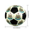 Pallone da Calcio Newcastle United F.C. Colorato Per Tutte le Età Cucito a Macchina PVC Pronto per la Competizione Resistente Alta Resilienza.TAGLIA5