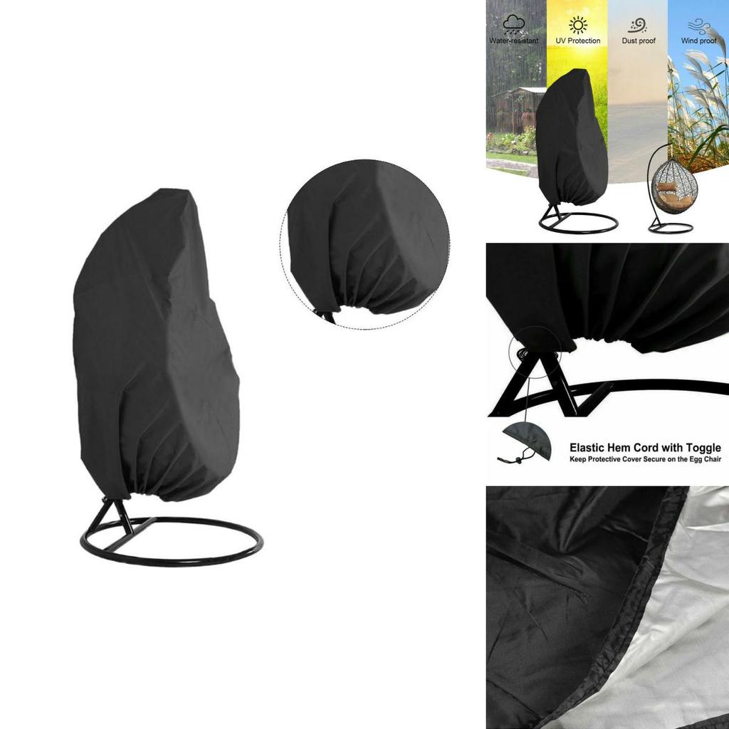 Strapazierfähige Wasserdichte Rattan-Eiersitzbezug für Gartenmöbel im Freien