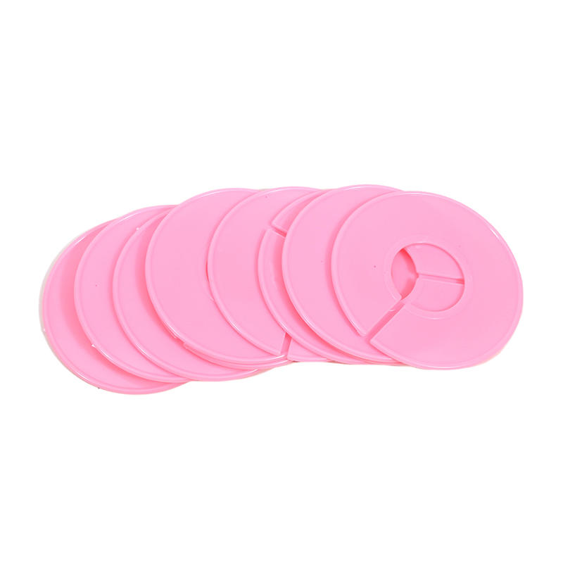 10PCS Clothing Size Dividers Handmade Convenient Size Marking Ring Blank DIY Craft Round Hangers