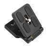 Quick Release Plate Aluminium Alloy Foldable L Shaped Camera Quick Release Plate with 1 4in and 3 8in Screw Hole for