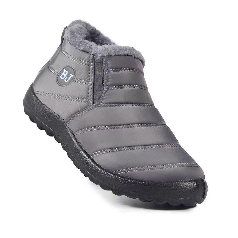Cotton shoes women's 2025 new large size cotton boots piled thickened snow boots thermal casual shoes