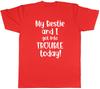 Bestie And I Got Into Trouble Today Unisexs Unisex TShirt Tee