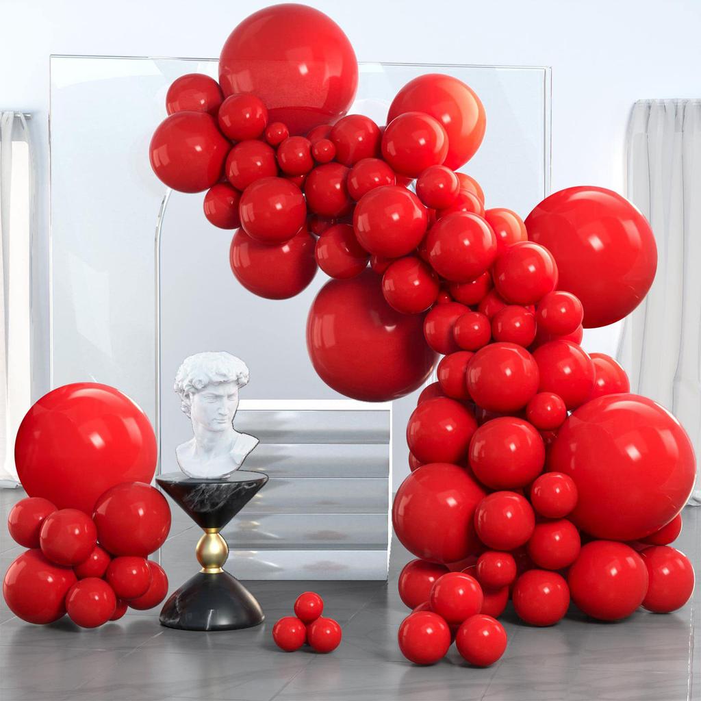 Latex Balloons Pack of 4 Assorted Sizes for Party Decoration Birthday Events and Celebrations Durable Material