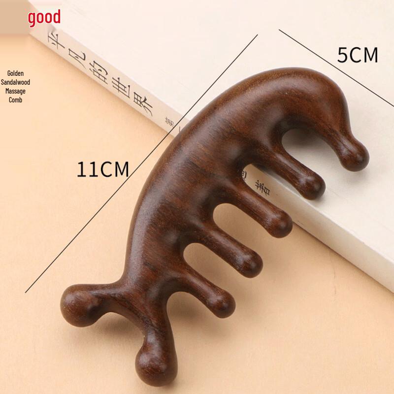 Dolphin Sandalwood Massage Comb