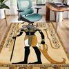Ancient Egyptian Hieroglyphics Office Rug Chair Mat, Entryway Carpet, Suitable for Front Door, Bedroom, Living Room, Desk, Holiday Gift