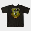 Boys Girls Soft Cotton Graphic Tees Skunk Works Breathable Daily School Wear Kids T-Shirts