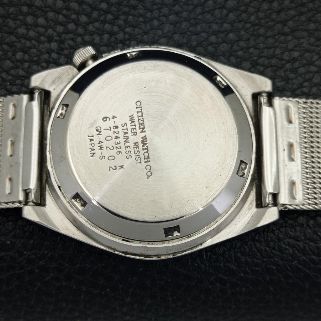 VINTAGE CITIZEN AUTOMATIC 8200 JAPAN MENS ORIGINAL DIAL WATCH a702151-5 R208-a702151