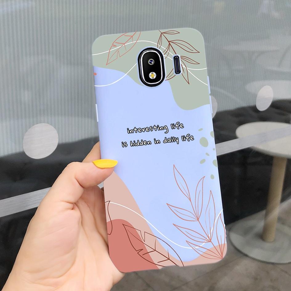 For Samsung Galaxy J4 J6 2018 EU Case SM-J400F J600F Lovely Cartoon Protective Skin Cover For Samsung J4 2018 J 4 J 6 Soft Coque
