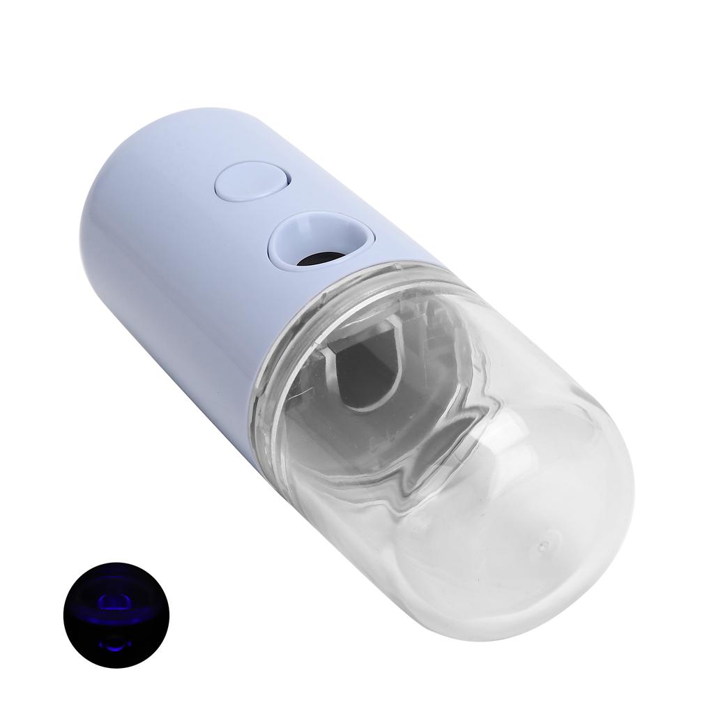 Handheld Face Mist Sprayer Rechargeable Moisturizing Hydrating Face Humidifier SprayerLight Purple