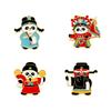 Peking Opera Panda Cartoon Brooch Chinese National Style Four Roles Of Peking Opera Metal Badge Decoration For Backpack Clothing Accessory