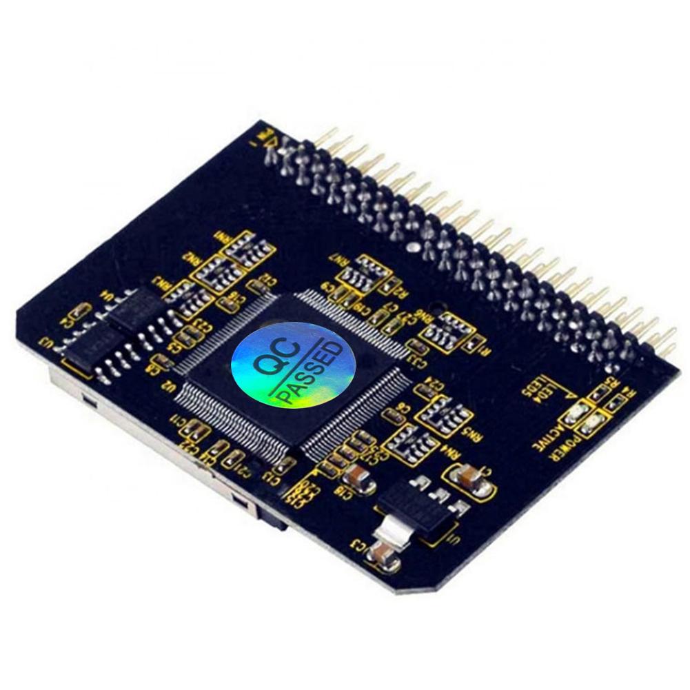 SD zu 2,5 Zoll IDE 44-Pin Transferkartenadapter IDE SD-Adapter SSD-Speicherkarte für Laptop-Tablet