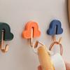 Hakenkleber Starkes Lager Nicht stanzender Haken Badezimmer Wand Handtuch Kleidung Wand Keine Spur Paste