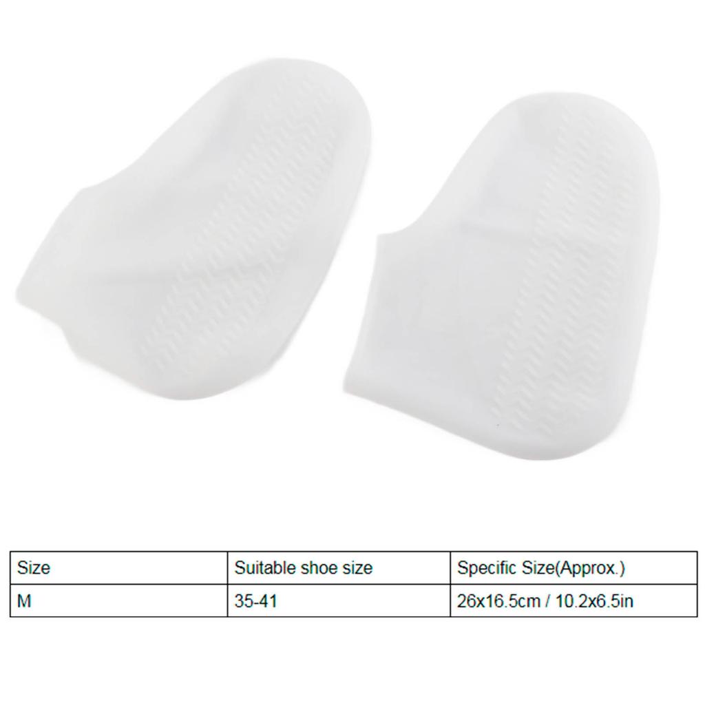 Rain Shoe Covers Non Slip Silicone Waterproof Shoe Protectors for Men Women Kids
