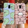 Handyhülle für Samsung Galaxy J6 Plus 2018 Niedliches Tier Cartoon Süßigkeitenfarbe Weiches Silikon TPU Hülle für Samsung J6 J 6 J6Plus