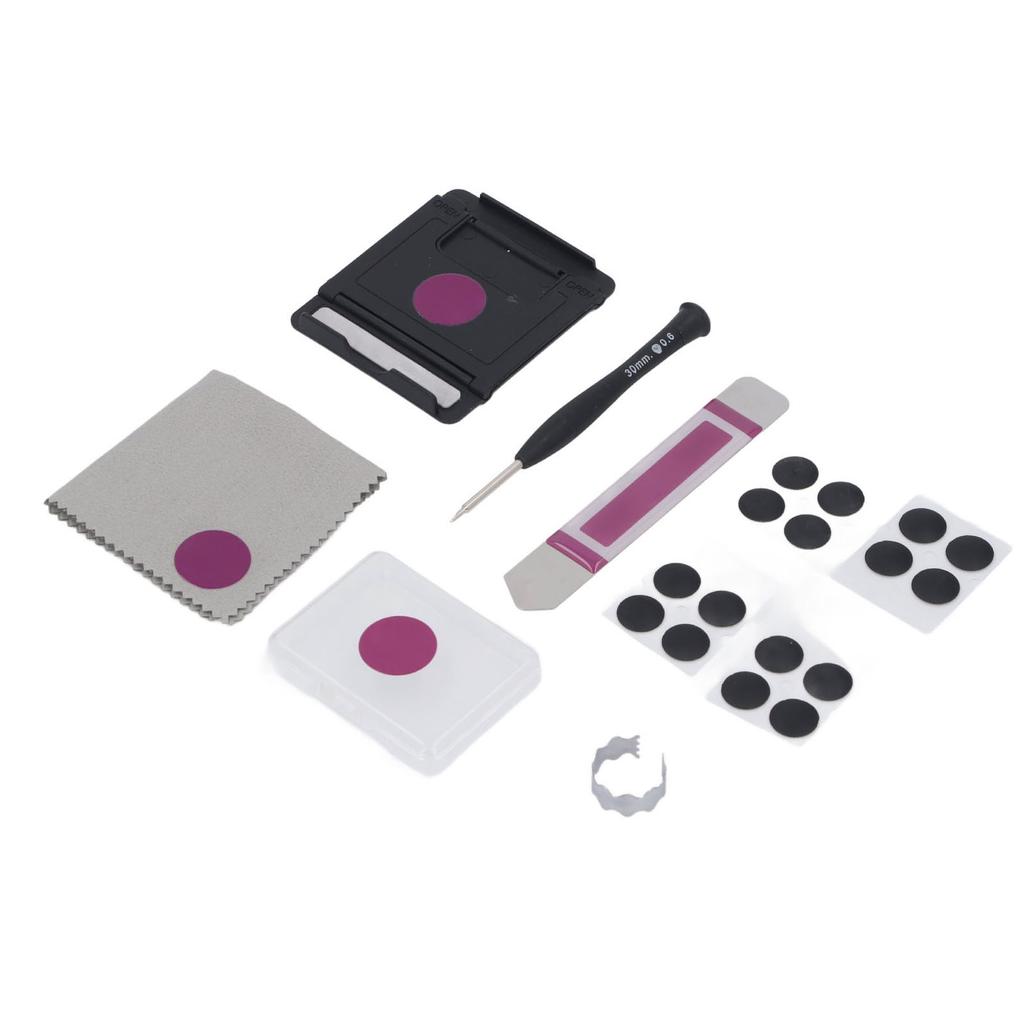 4 Sets Laptop Rubber Feet Non Slip Bottom Case Feet Replacement with Installation Tools for Air 12