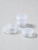 Portable Travel Cream Jar Set (4-Pack, 10ml Each)