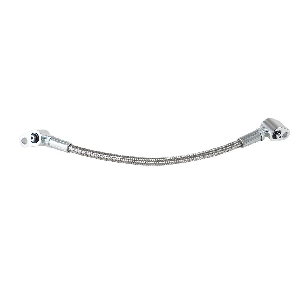 Coolant Crossover Steam Tube LS Engine 3-Bolt DBC DBW Gen 3 Throttle Body Bypass Steel Braided Hose Kit LSX LS1 LM7 551694H