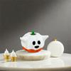 Funny 3D Printed Pumpkin Figurines Cartoon Cute Halloween Ghost Pumpkin Statue Decorative Miniature Sculpture Ornament Props