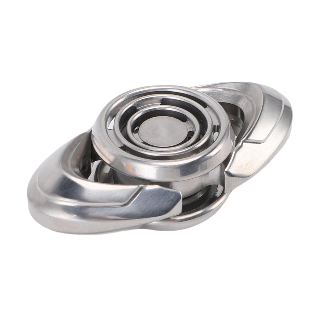 Finger Gyro Stanless Steel Long Time Rotating Quiet Fade Proof Fingertip Gyro for Adult