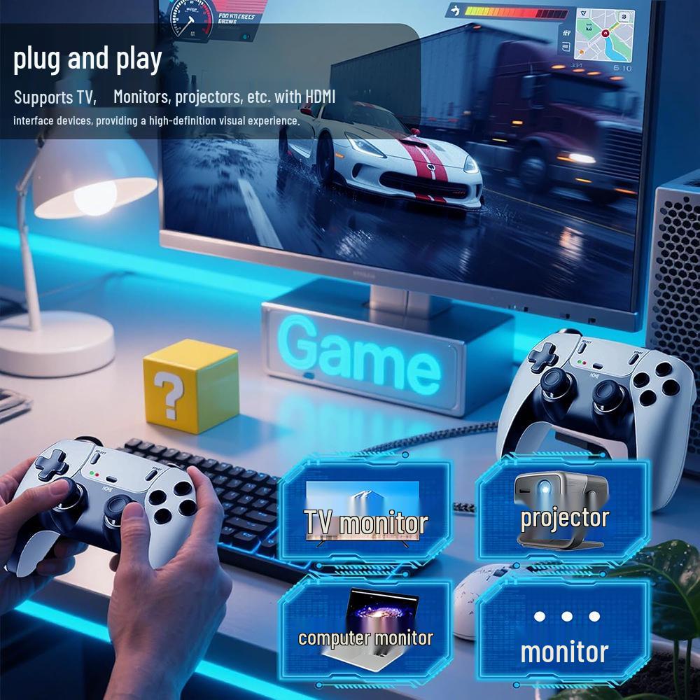 M15 Wireless Game Console with 4K HDMI, HD PS Arcade Games Controller