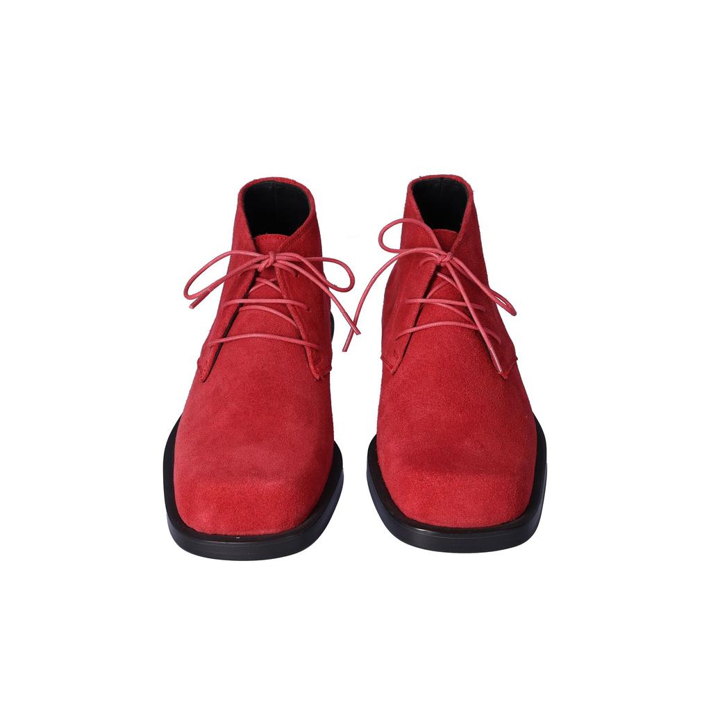 Nuosmiq Basa Chukka Boots Red Italy Sprit