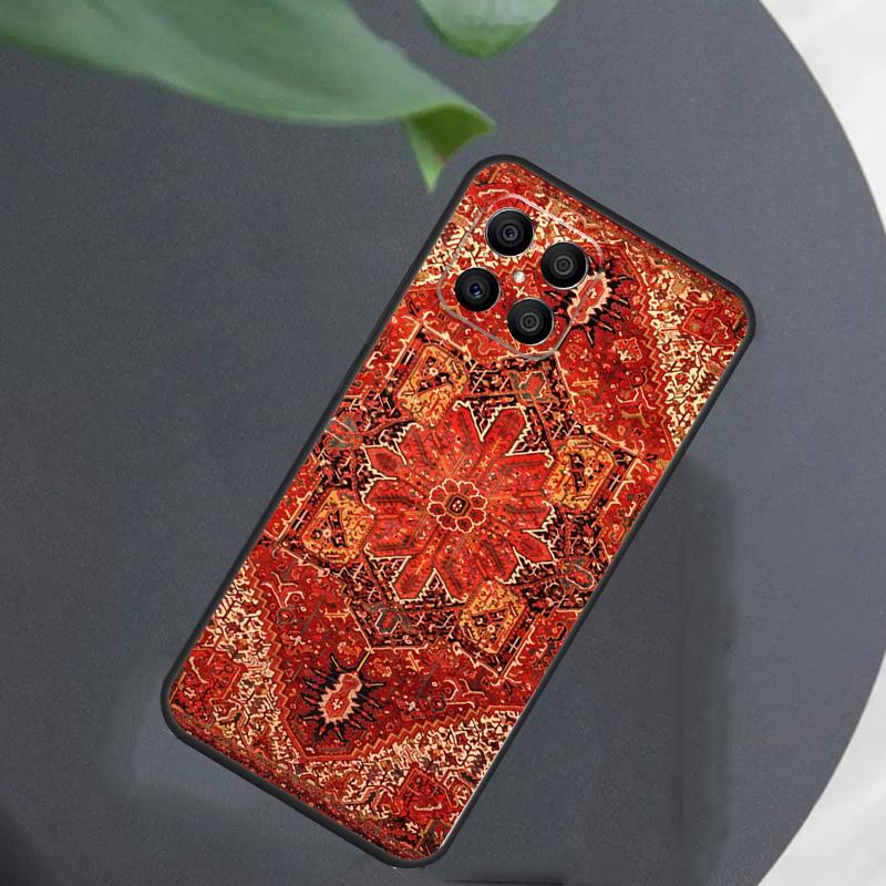 Persian Carpet Floral Pattern For Honor Magic 8 7 6 Pro Case For Honor Win RT X9d X9c X9b X9a X8c X8b 50 70 90 200 400 Lite
