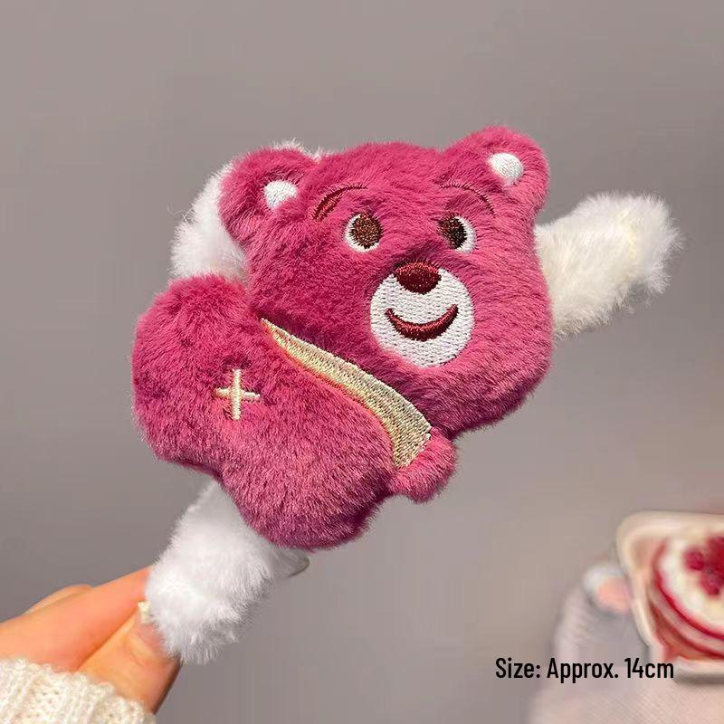 

Заколка для волос в мультяшном стиле кошка и собака - Большая заколка-утиный клюв BB для студентов