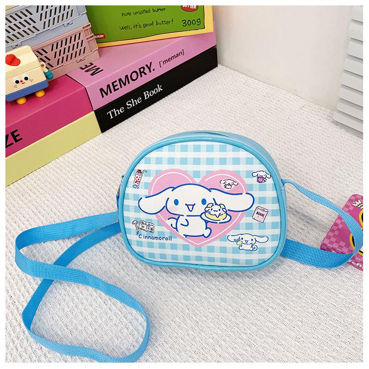 Trendy Lightweight Kids Crossbody Shoulder Bag Fashionable Cute Cartoon Backpack For Girls