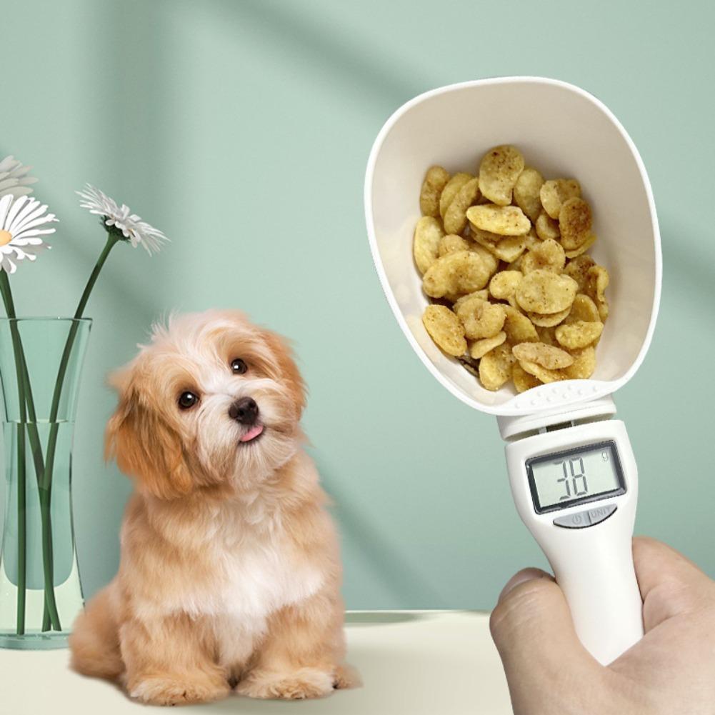 1pcs Electronic Measuring Spoon Digital Kitchen Scale For Pet Food Baking Weighing Scoop Precise Measurement Gram Ounce Cooking
