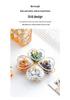 Heart-Shaped Dustproof Dried Fruit Tray - Living Room Coffee Table Snack Box & Storage Bowl