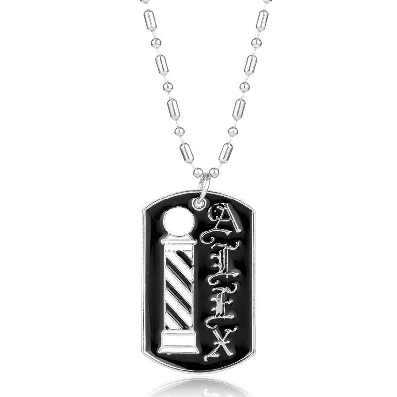 Creative Barber Shop Razor Pendant Necklace - Hip Hop Trend
