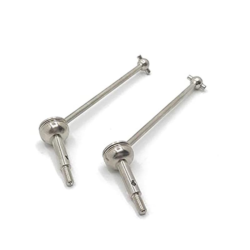 4 szt. Metalowe Przednie i Tylne Wały Napędowe CVD do Samochodu RC WLtoys 144001 144002 124016 124017 124018 124019 Części Ulepszające Akcesoria