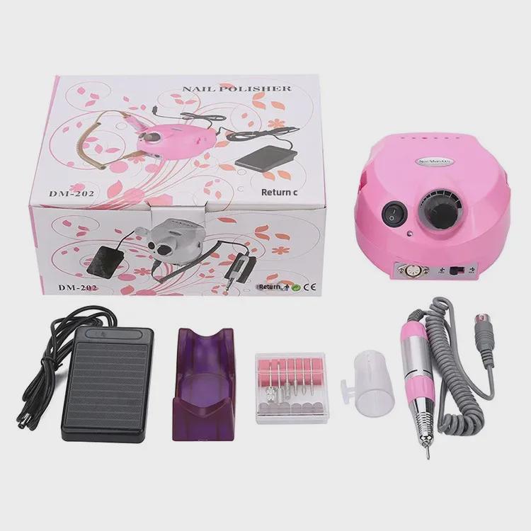 Nail Art 202 Electric Polishing Machine - 35,000 RPM Manicure & Grinding Tool