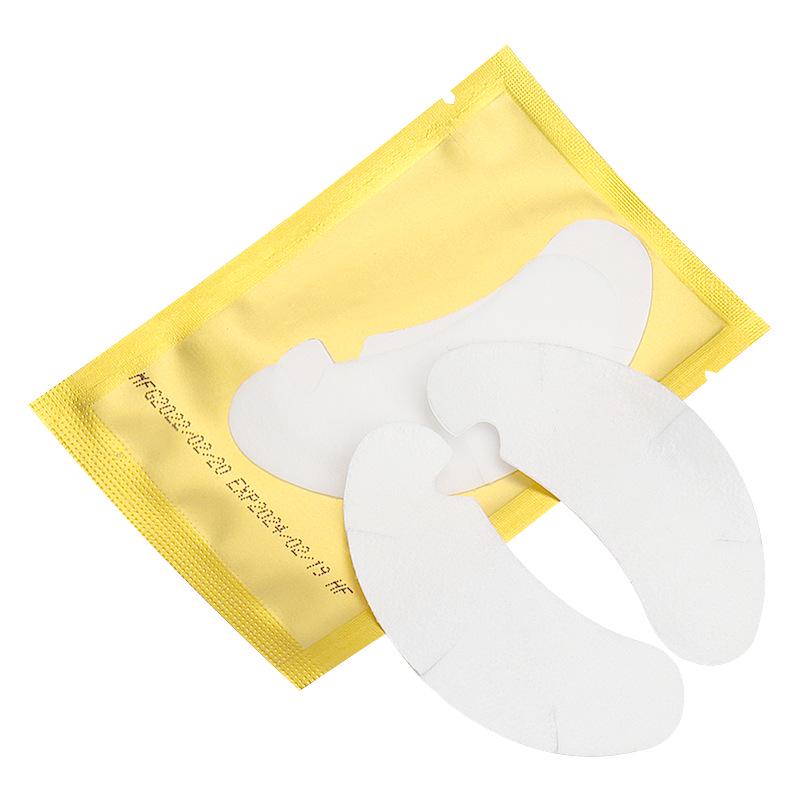U-shaped Hydrogel Non-woven Eyelash Isolation Patches for Extensions