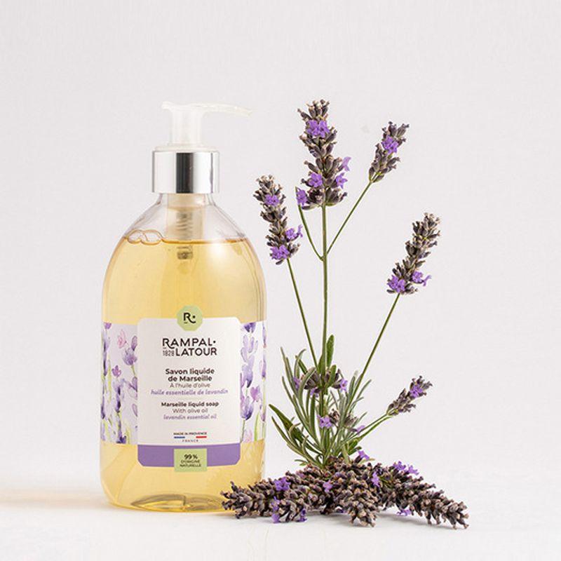 Rampal Latour Soap Liquid Lavender 500ML (Liquid Soap)