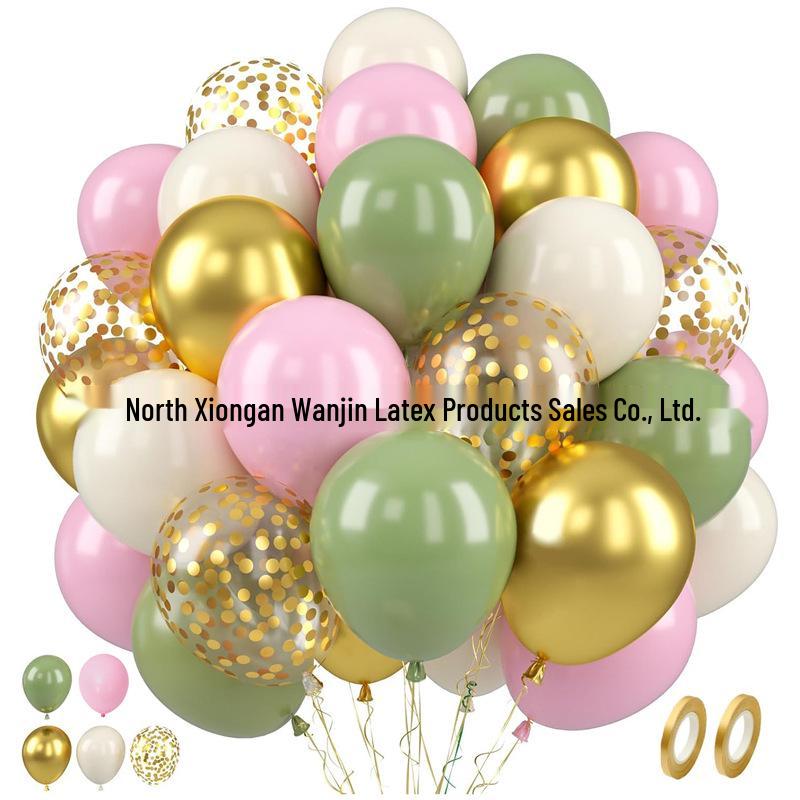 30-Piece Matte Balloon Set for Birthdays and Weddings, Vacuum-Packable