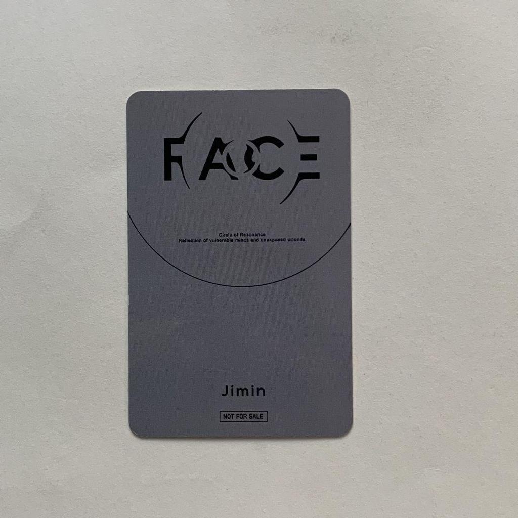 [USED] BTS Korea Winning FACE Jimin Trading Card