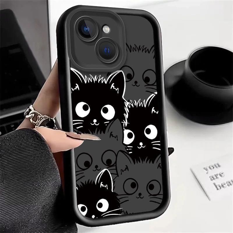 Phone Case For Tecno Spark 40C /TecnoSpark40C Spark40C 40 C Case Candy Soft Silicon Protect Cover Cartoon Cute Cat Print Pattern