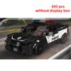 City Speed  Technical Moc Car Sports Car Racing Building Blocks Brick Vehicle Educational Construction Toys