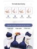 3-Piece Comfortable Lace Sports Bra Set for Women - Plus Size Cross-Back Design