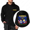 99 NIGHTS IN THE FOREST Hoodie Retro Trend Men Pullover Survival Horror Game Enthusiast Graphic Sweatshirt Casual Warm Hooded