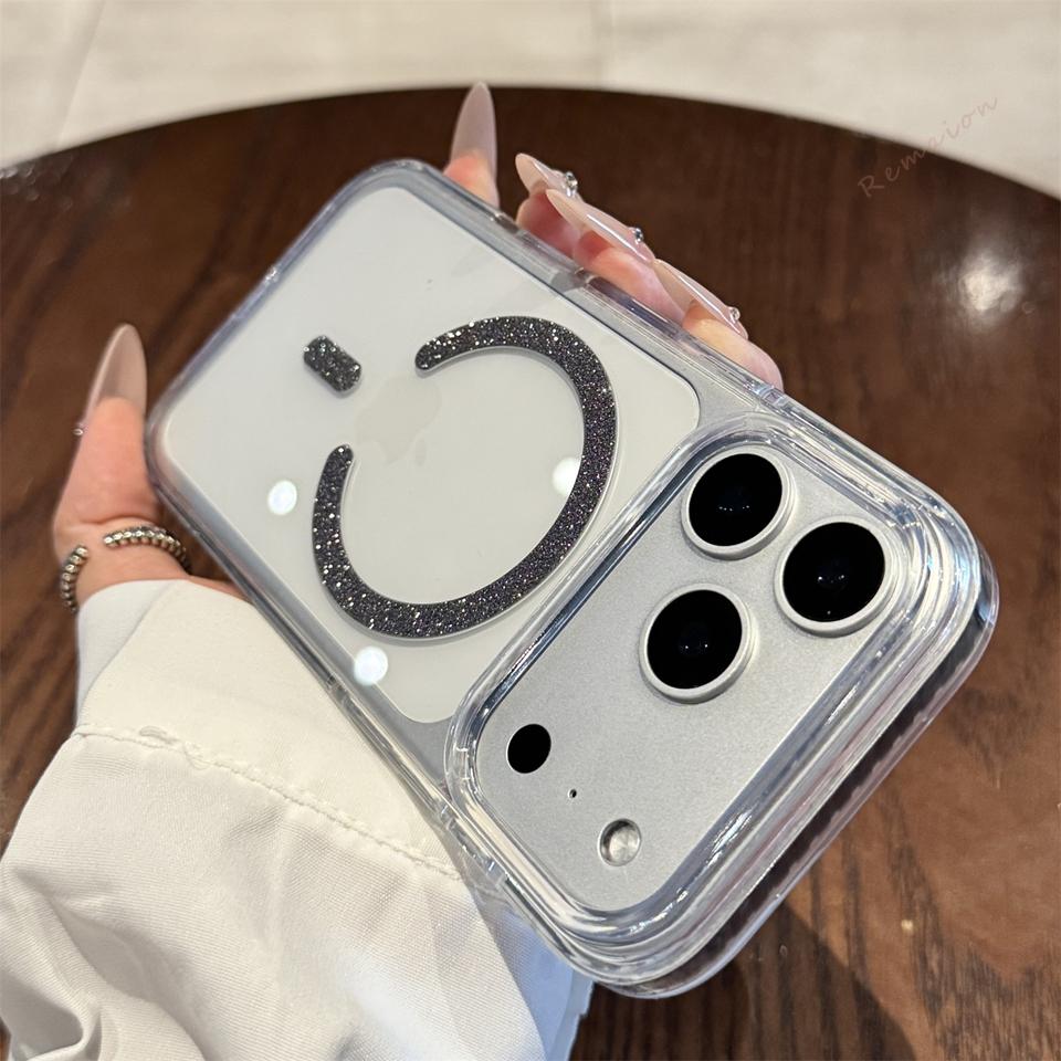 Bling Glitzer Klassische Handyhülle Für iPhone 17 Air 15 14 13 12 11 16 Pro Max 14 15 16 E Plus Silikon Stoßfester Schutzhülle