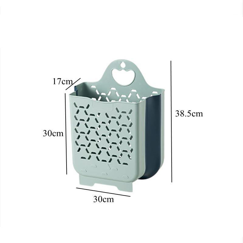 

Портативная пластиковая складная корзина для белья для дома, полая, настенная, для ванной комнаты, корзина для хранения грязной одежды, органайзер для игрушек, аксессуары синий